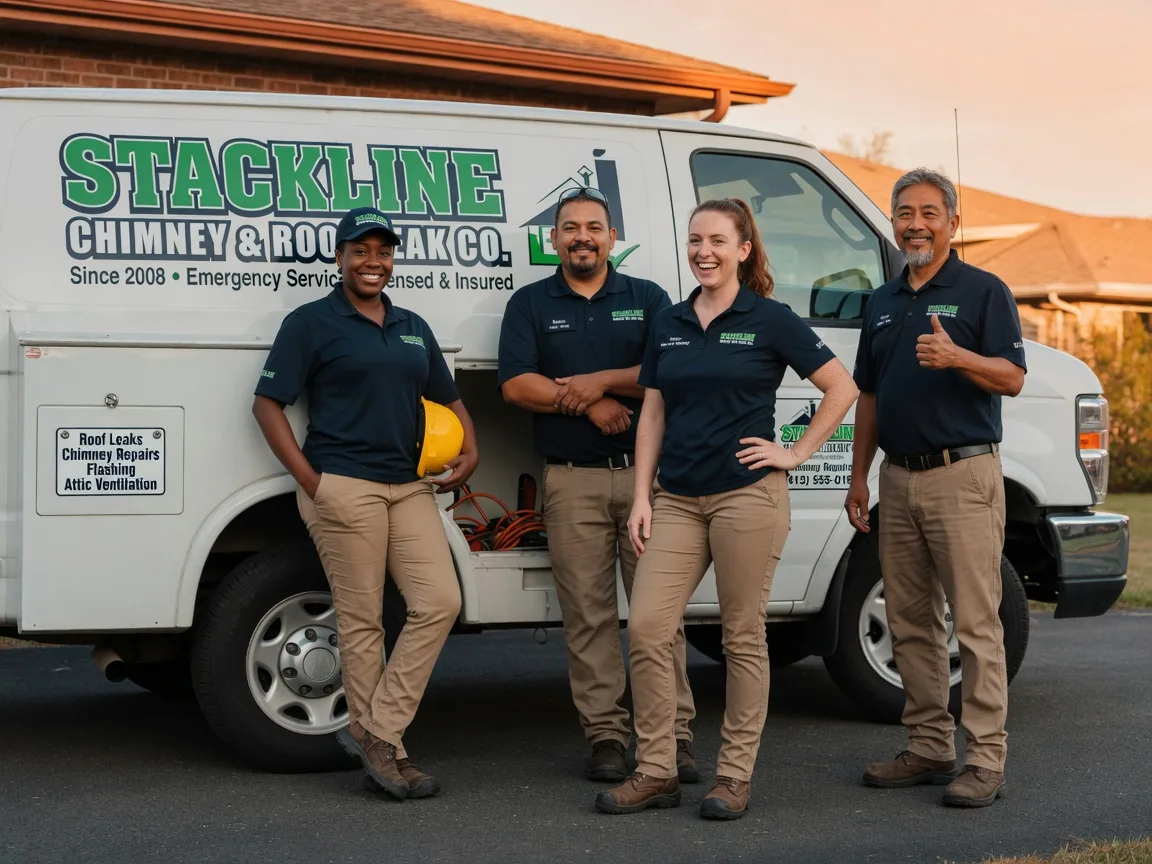 Chimney flashing repair company in Woodlawn, VA